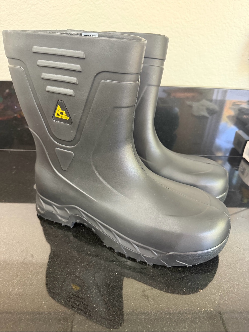 ACE Bullfrog Pro II CT Composite Toe Work Boots Black M10 W12
